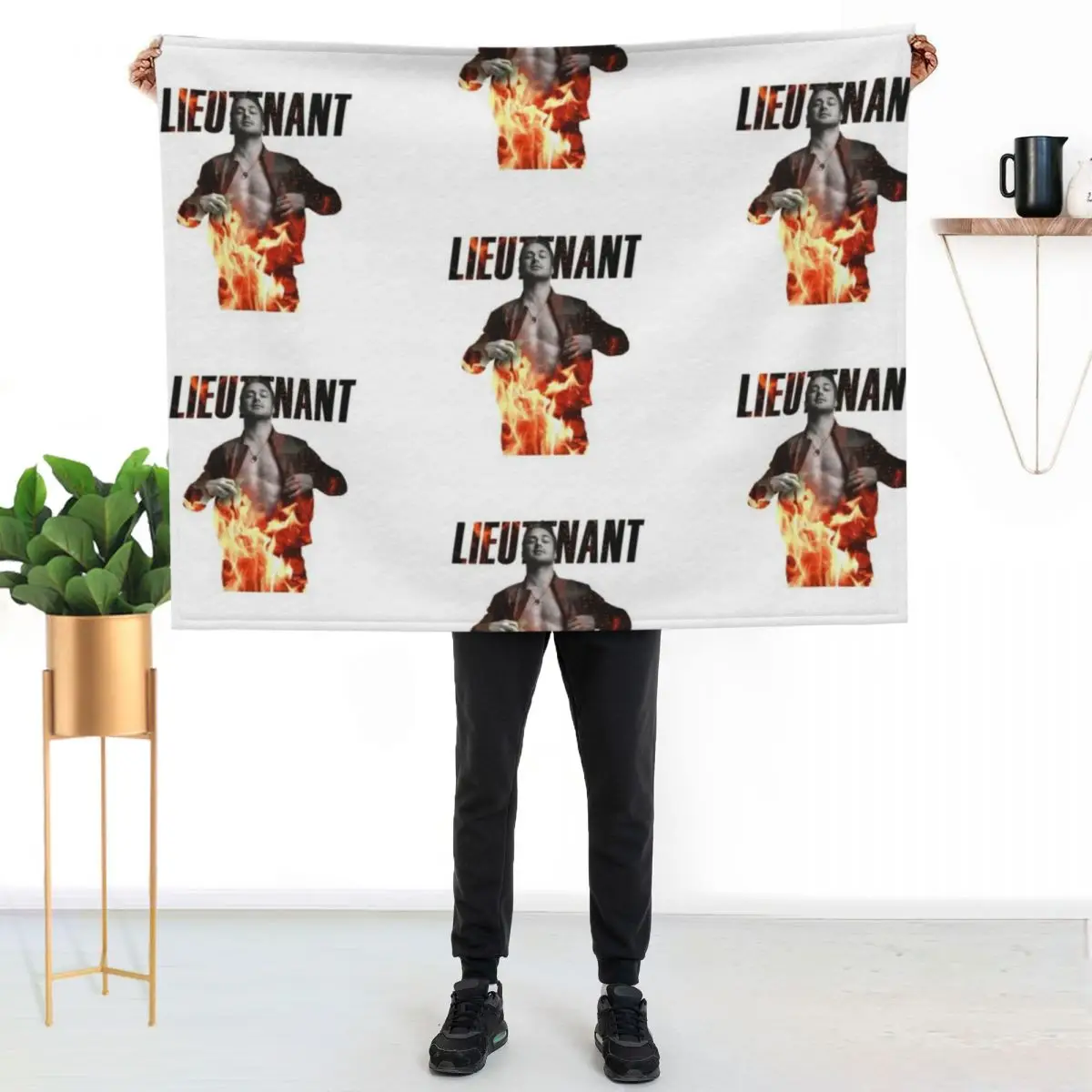 Lieutenant Kelly Severide from Chicago Fire Throw Blanket For Sofa Thin Cute Plaid wednesday Retros Plaid Nap Blankets