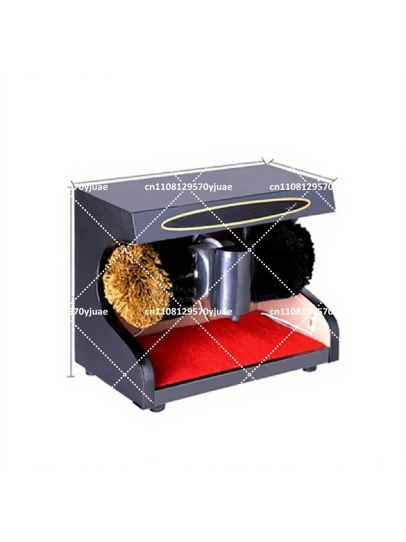 220V Electric Shoe Cleaning & Polishing Machine, Shoe Brush Cleaner with EU/AU/UK/US Plug