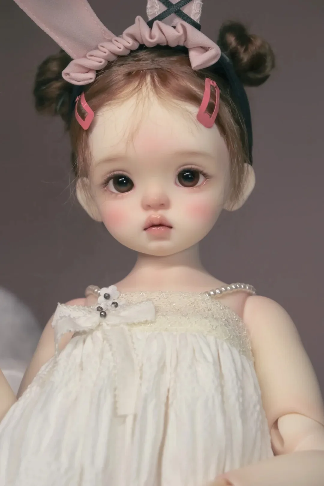 

Новая 25 см большая голова для девочек 1/6 Q-baby sd bjd кукла смоляная игрушка подарок на день рождения макияж Бесплатная доставка со склада