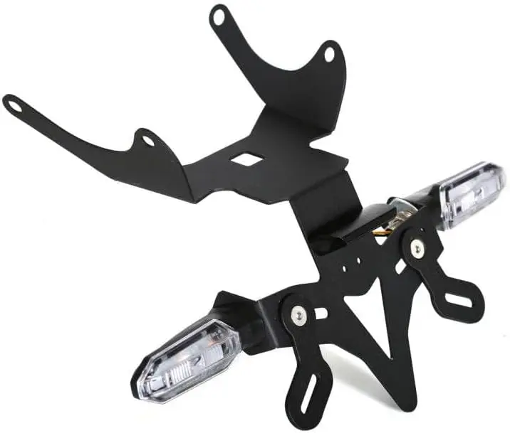 

License Plate Holder Rear Fender Eliminator Tail Tidy LED Indicator Turn Signal Blinker Fit For Honda CBR650R CB650R 2021-2024