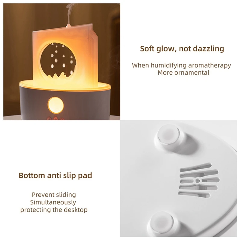 Rain Clouds Aroma Diffuser Raindrop Air Humidifier Humidificador De Aroma Night Light Desktop Ultrasonic Sprayer US Plug