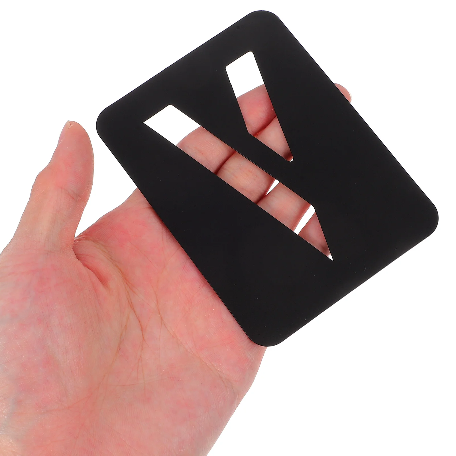 

Alphanumeric Spray Board Furniture Alphabet Wall Painting Hollow Out Black Pp Cursive Stencil Letters