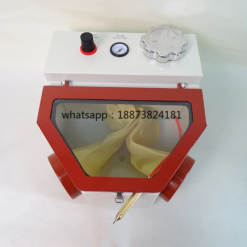 Hot Products Dental Sandblaster Double Pen Sandblasting Machine With Light Tooth Blasting Electric Twin-pen Blasting Unit fast s