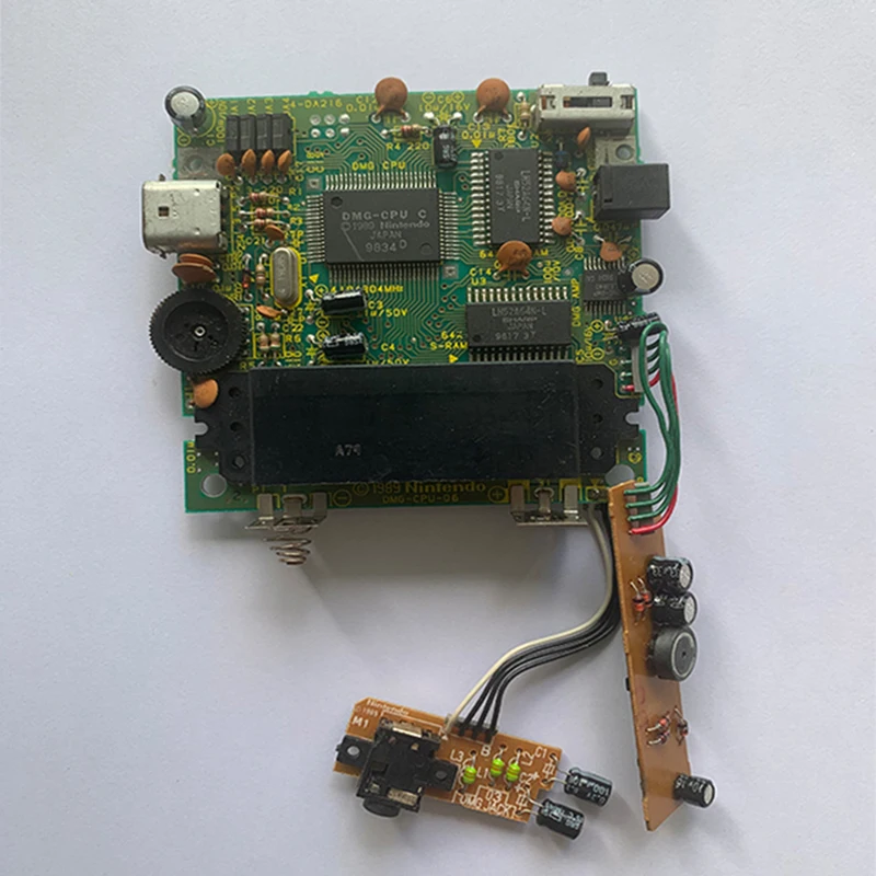 Original PCB Plate Main Board For Game Boy GB /GBP /GBC Motherboard CPU Used