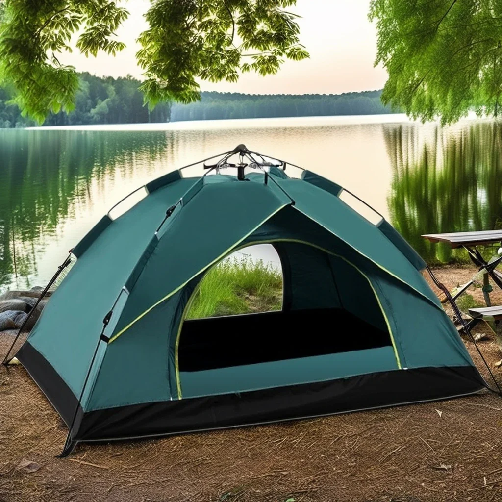 Waterproof  Family Luxury Big Camping Portable Automatic Tents Camping Outdoor 1-2 Persons Camping Tent