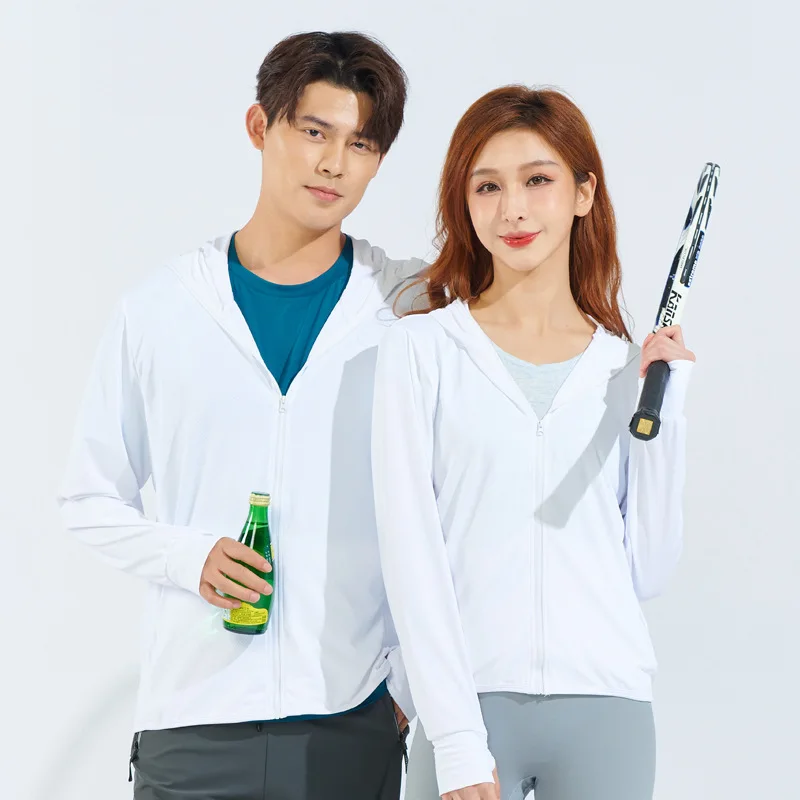 New For Women And Men, Summer Outdoor Sunshade Shirt, Sun Protection Garment With Logo, Skin Clothing, Cycling Clothing