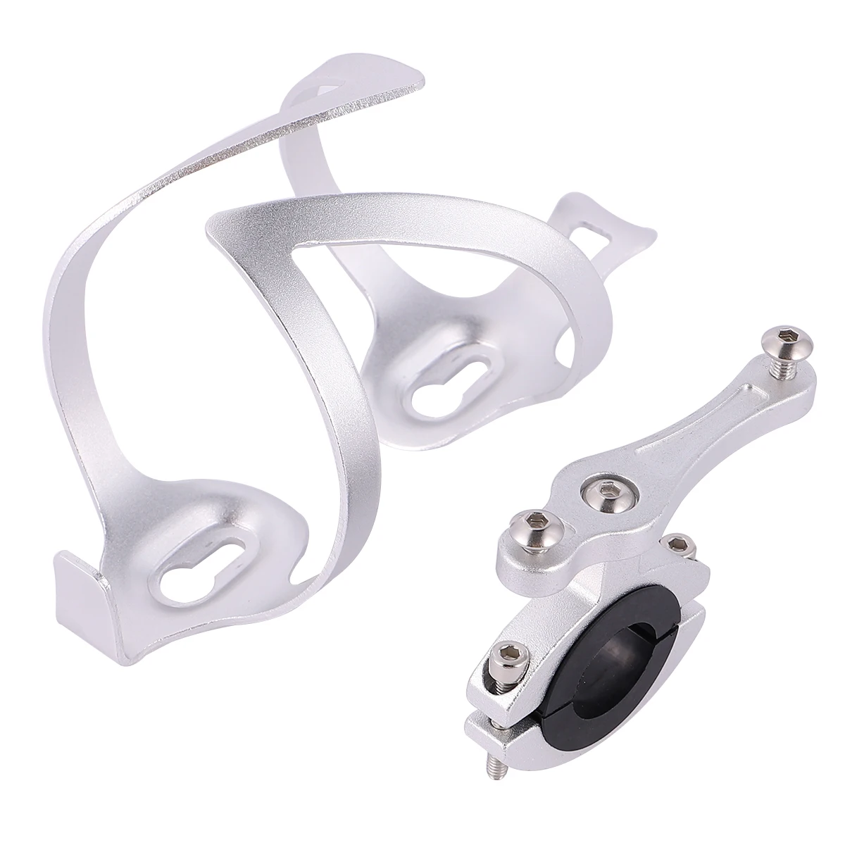 

1PC Water Bottle Holder Aluminum Alloy Bike Kettle Rack Mountain Bike Kettle Storage Holder Sturdy Bike Cup Holder Cycling Equip