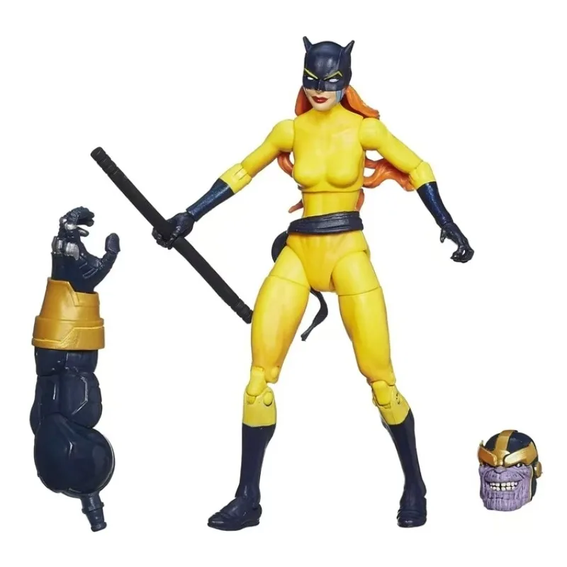

Original Hasbro Marvel Legends INFINITY Series BUILDAFIGURE THANOS Catwoman Anime Figure Toy Model Collection