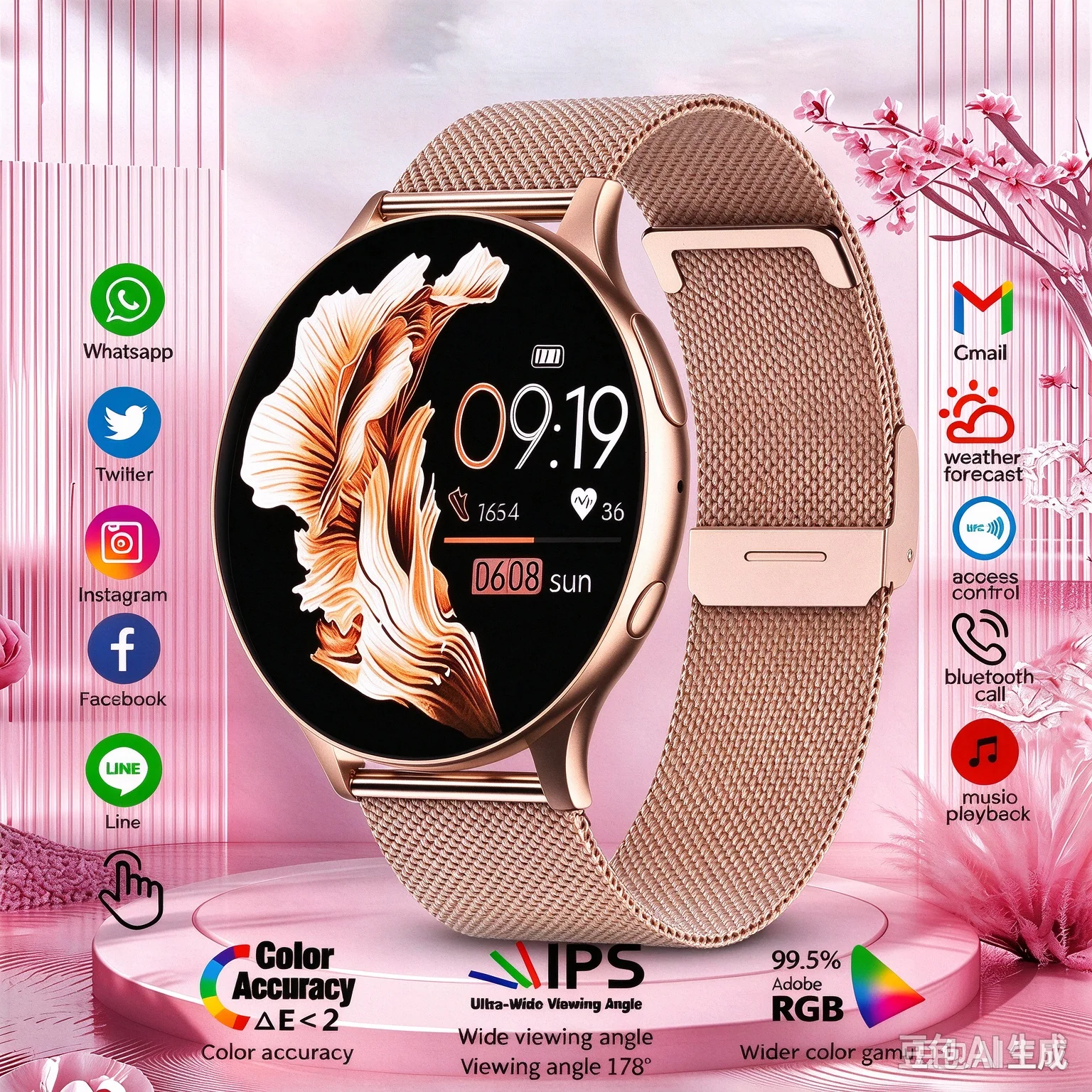 2026 New Women SmartWatch Bluetooth Call Lady Watches Sport Waterproof Heart Rate Sleep Smart Watch for Women Present Gift H10