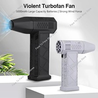 New X3 powerful Blower Mini Turbojet Fan Hand-Held Brushless Motor 130,000 Rpm Wind Speed 52m/S Industrial Duct Fan.