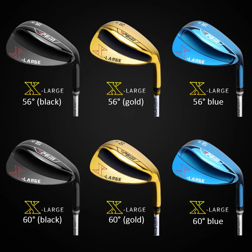 PGM Golf Sand Wedges Shaft Cutter 56 60 Degrees Wider Sole Steel Golf Clubs Men Women Unisex Sand Widened Bottom Wedges SG004