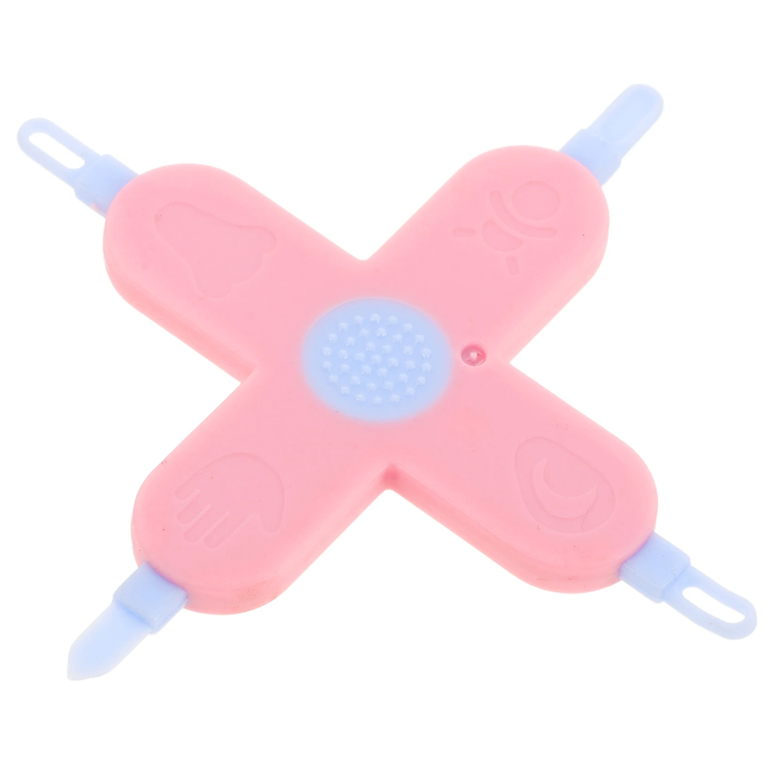 

4in1 Baby Care Tools Crossshaped Ear Cleaner Nose Tweezers Newborn Baby Nail Cleaning Tool