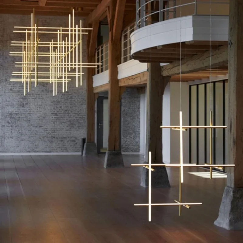 

SANDYHA Minimalist Italy Pendant Lights LED Chandelier for Restaurant Living Room Indoor Lighting Stylish Decor