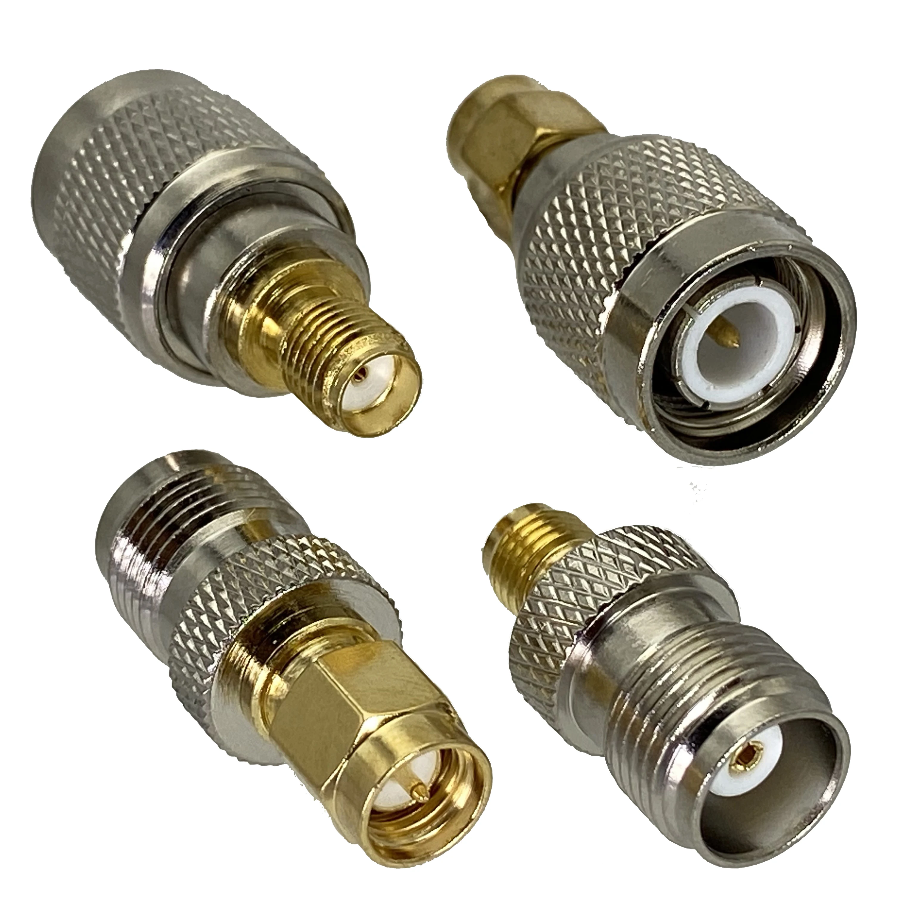 1 szt. Adapter SMA do TNC wtyk męski i gniazdo żeńskie proste złącze koncentryczne RF 50ohm zaciski przewodów