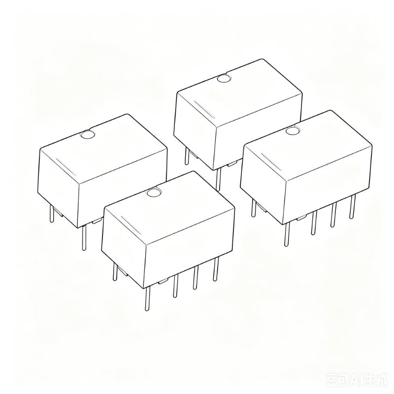 5PCS/Lot HFD4-3V 5V 12V 24V 8Pin DIP Relay HFD4-3-S HFD4-5-S  HFD4-12-S HFD4-24-S SMD 2A SOP8 HFD4 signal relay