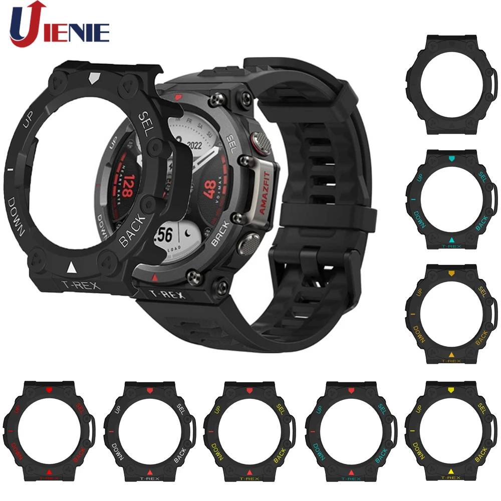 

Защитный чехол для Huami Amazfit T-rex 2, жесткая защитная рамка из поликарбоната, рандомные часы, защитный чехол, аксессуары