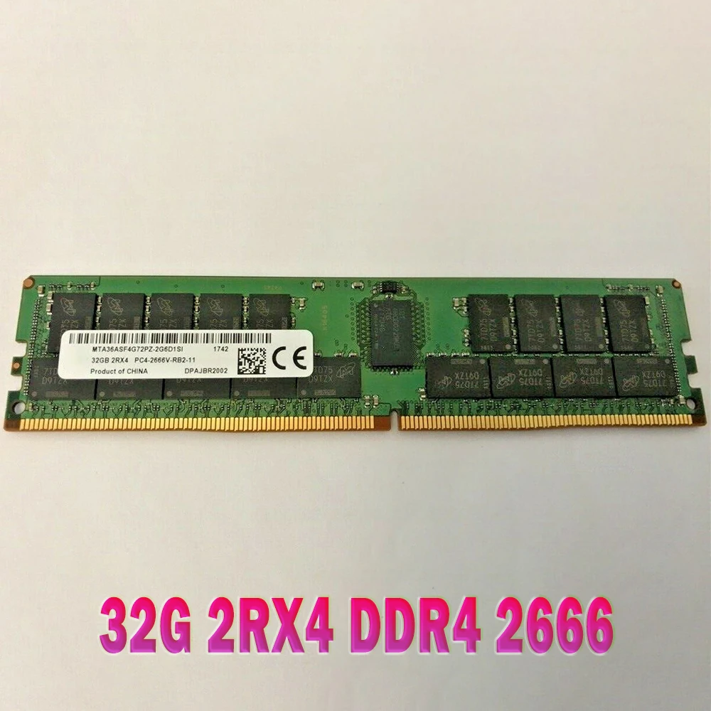 

1PCS RAM 32GB PC4-2666V ForMT Memory MTA36ASF4G72PZ-2G6D1SI 32G 2RX4 DDR4 2666