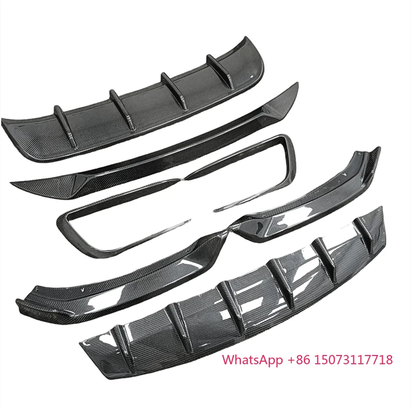 

Carbon Body Kit for Levante New Condition Front Lip Rear Diffuser Rear Spoiler Bumper Car Parts Accessories