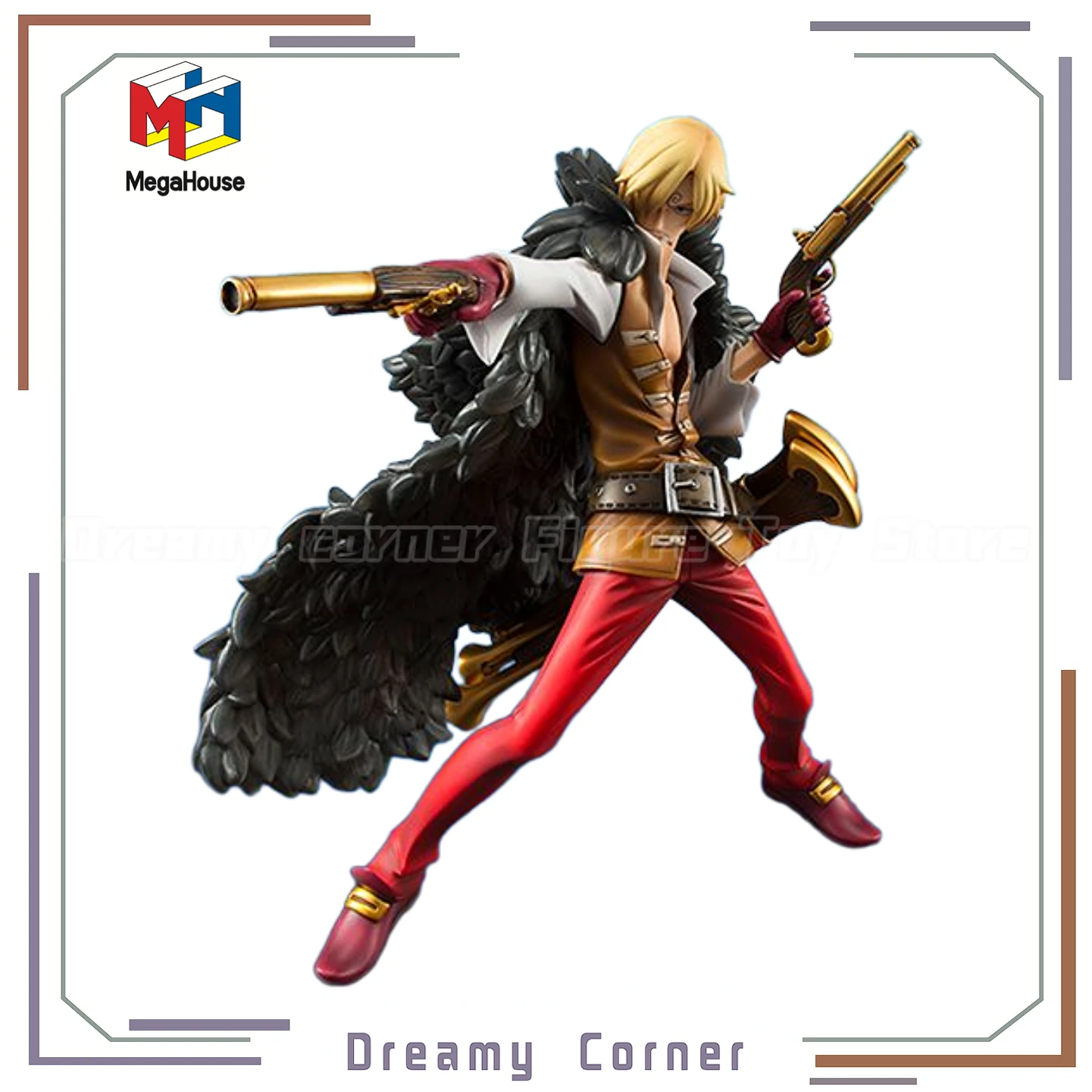 

【In Stock】MegaHouse POP ONE PIECE FILM Z Sanji Figure Toys Ornaments