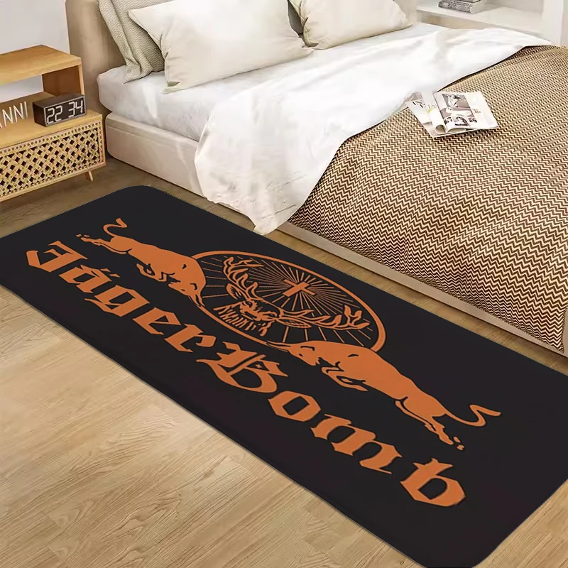 Kitchen Mat Floor Rugs S-Jagermeisters Bath Rug Aesthetic Rugs Bathroom Carpet for Entrance Door Room Carpet Non-slip Mat Rug