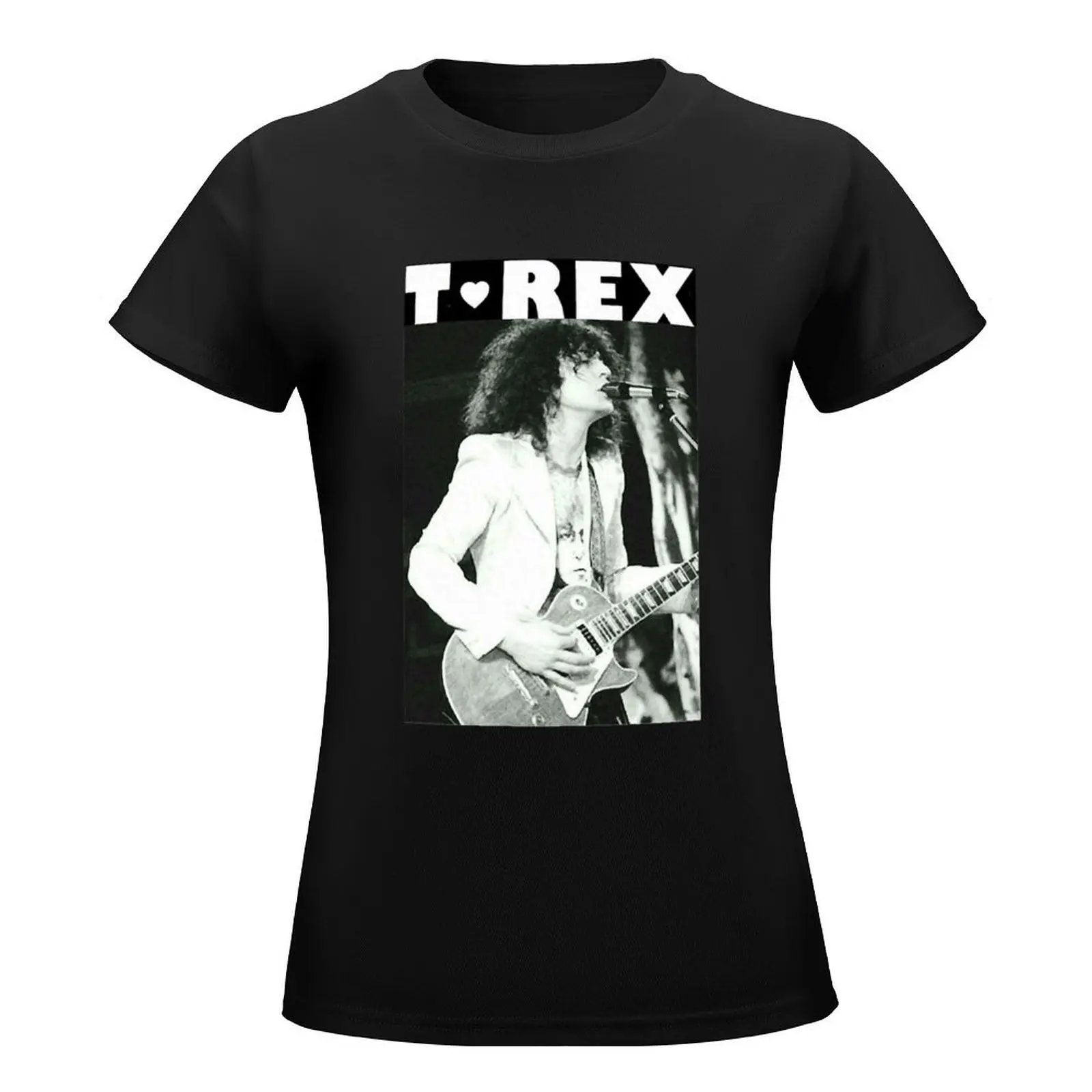 T Rex - Marc Bolan T-Shirt Aesthetic clothing summer tops shirts graphic tees female clothes for Women