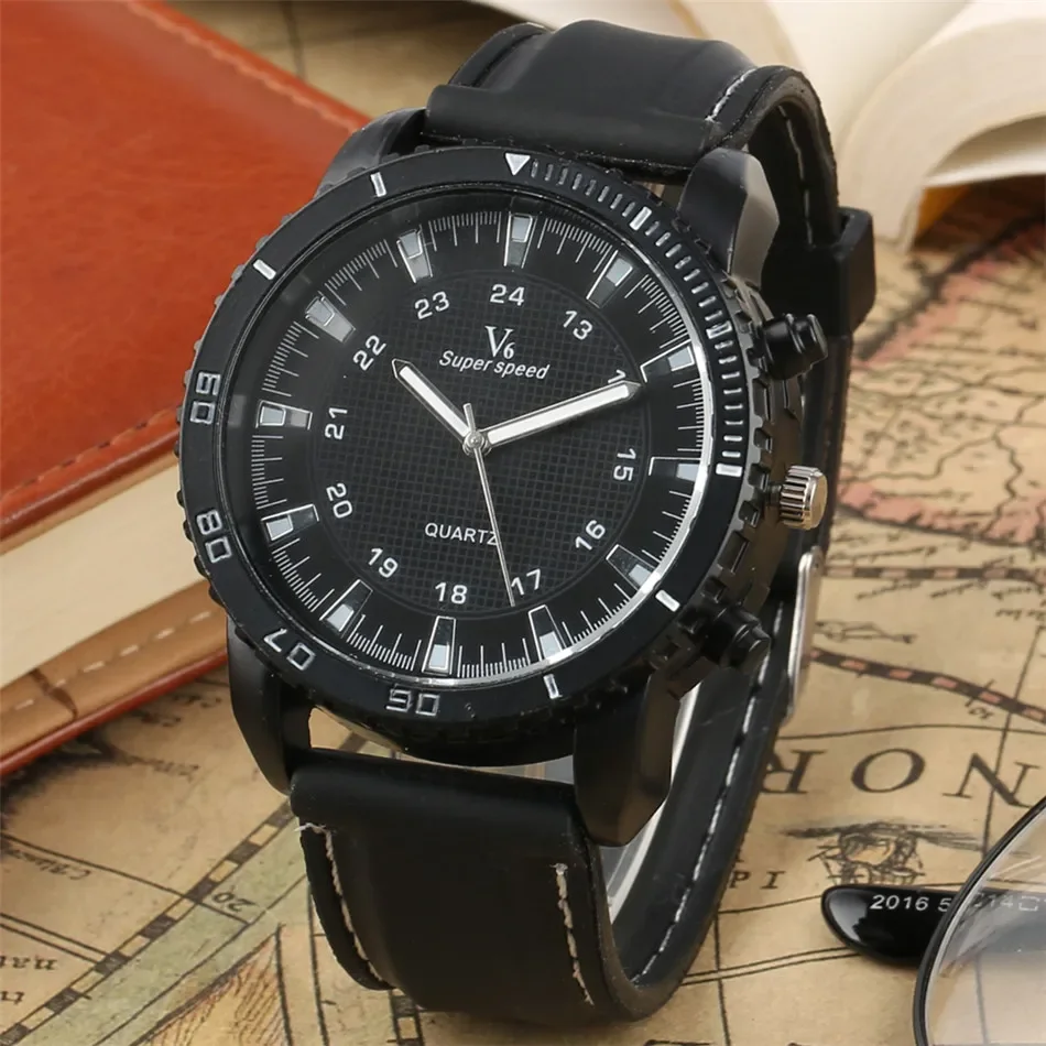 Luminoso mãos grande dial casal silicone banda casal relógios preto/branco dial esporte moda amantes relógios movimento de quartzo