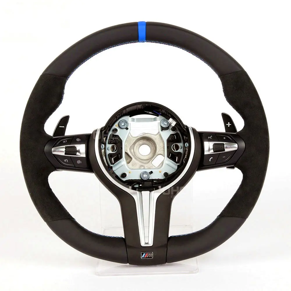 High Cost Performance Steering Wheel Leather Custom Leather Steering Wheel  For  BMW Series 1-4, M3,M7,M5,E90