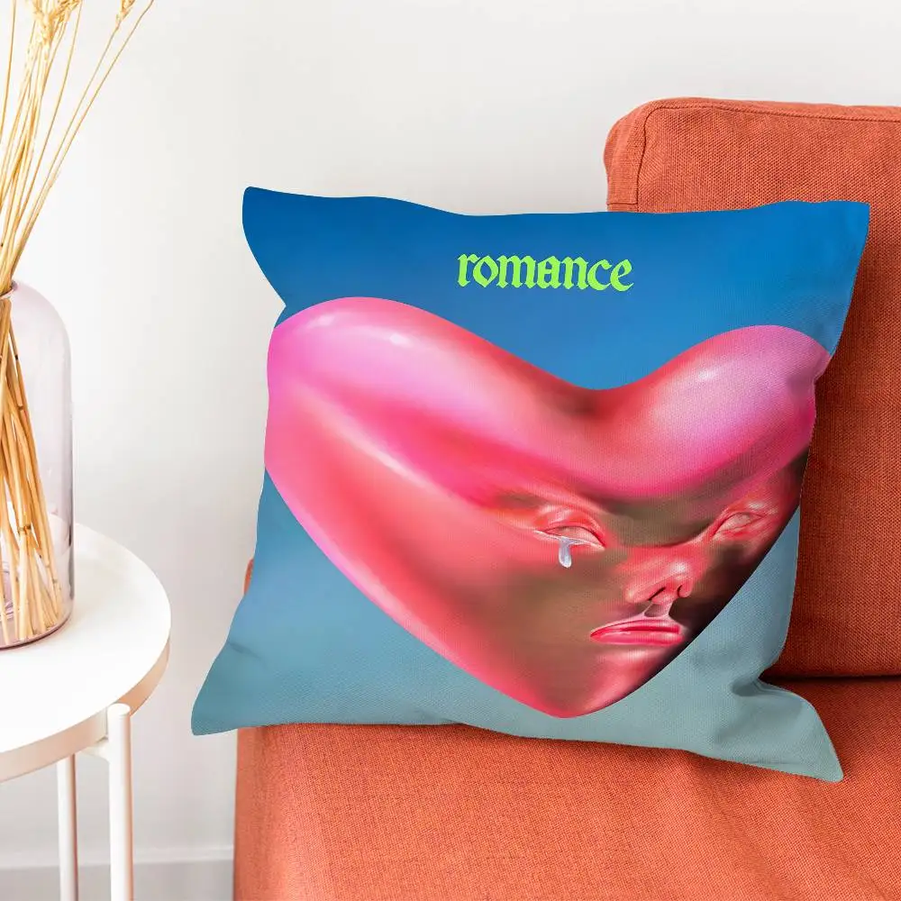 Funda de almohada Band Fontaines D.C, funda de cojín para sofá y sala de estar, adecuada para decoración del hogar, dormitorio y habitación