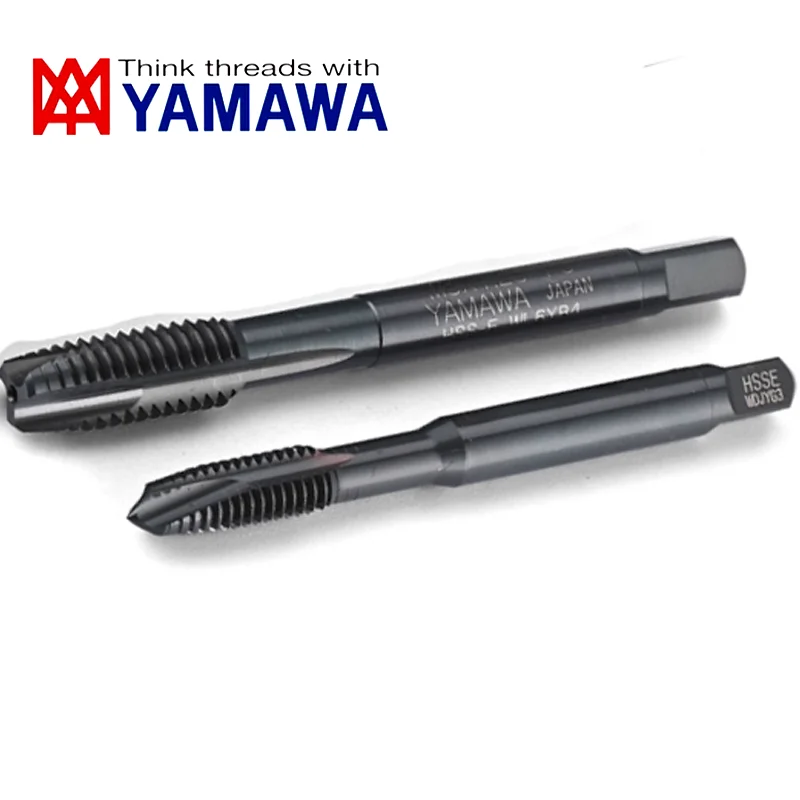 Janpan YAMAWA HSS-E Spiral Fluted Tap Pointed Tap TIN SP PO OX M1