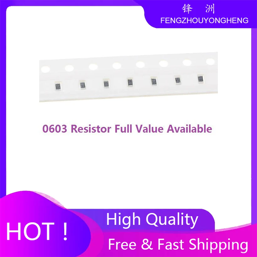 100PCS 0603 0R 1K 2…