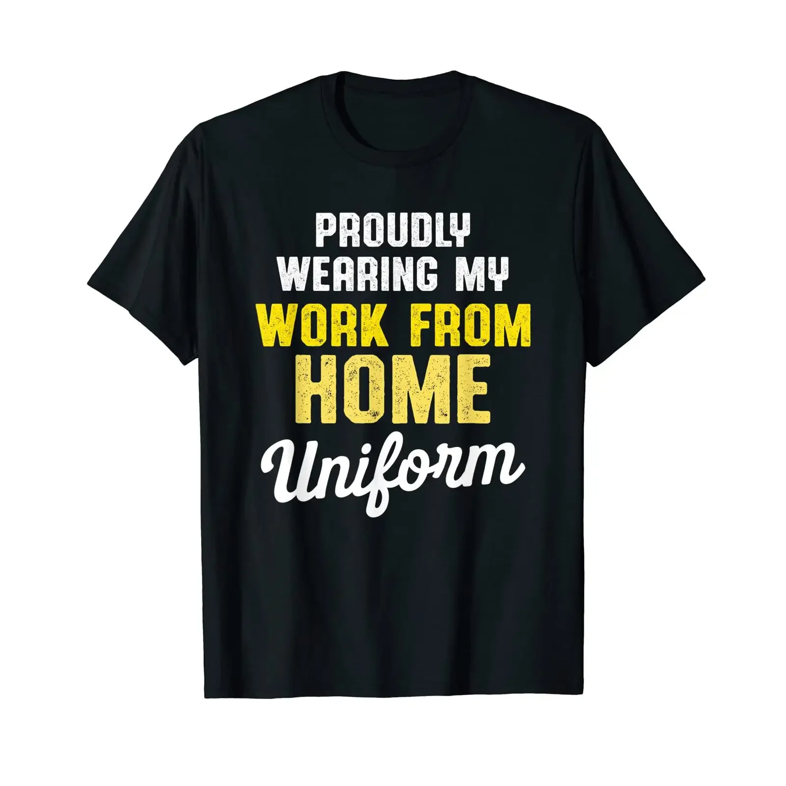 Drapeau du travail à distance pour employé travaillant domicile T Shirt vintage Washed Casual Comfortable graphic Stretched