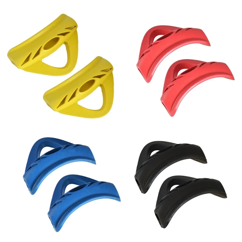  652D 1 Pair Rubber Diving Fin Strap Flippers Spring Heel Strap Replacement Band Flexible Strap Water Sports Accessories Set