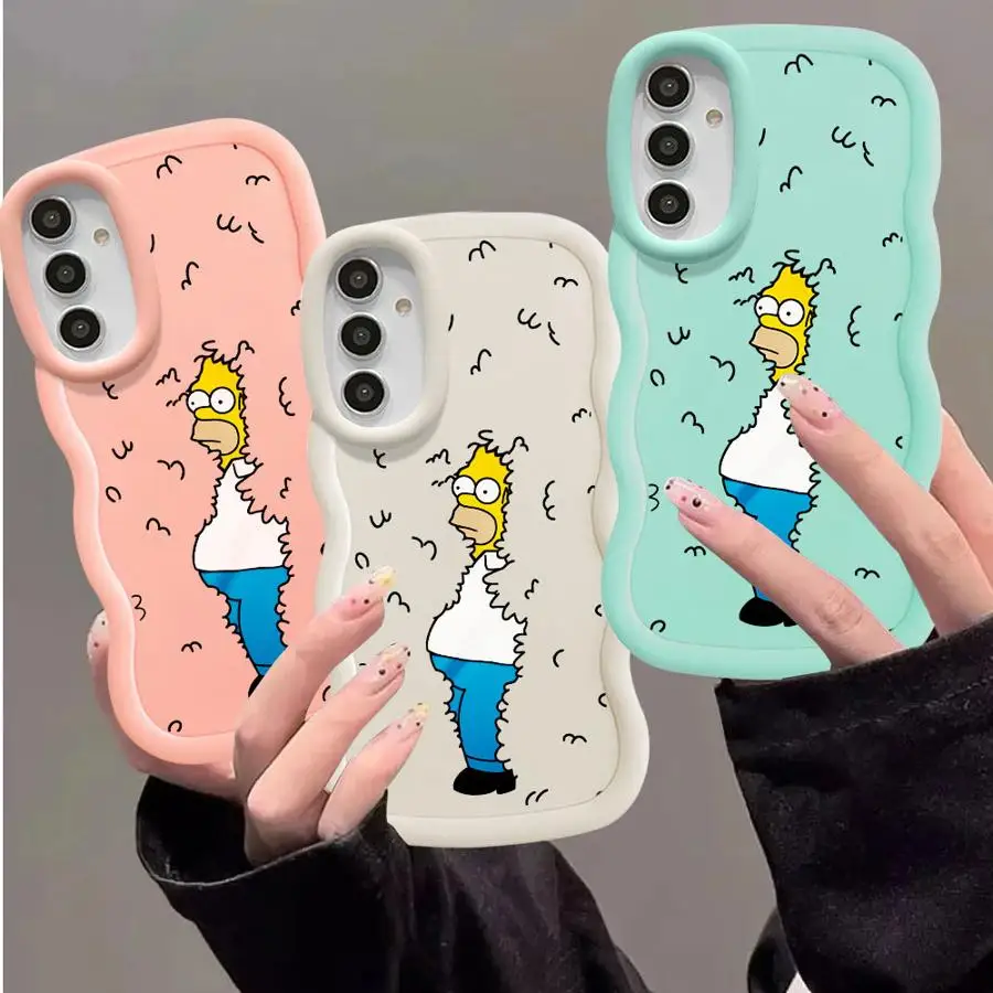 The S-Simpsons Cool Bart Phone Cover Case for Samsung Galaxy A17 A73 A16 A05 A12 A30 A14 A03 A15 A04 A11 A20 A13 A50 A55 A35