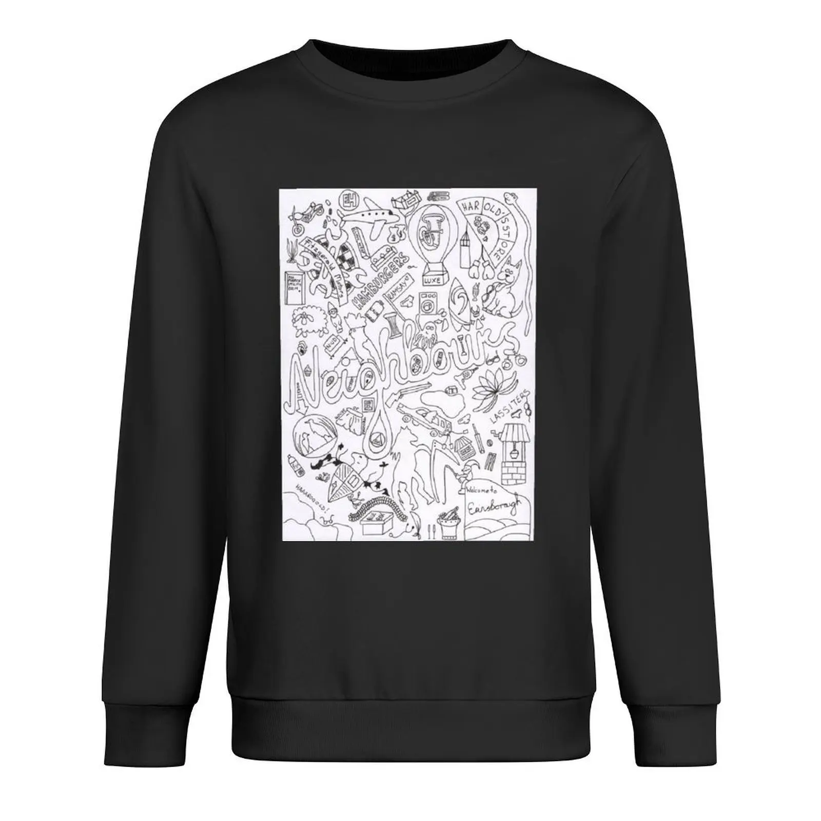 

Everybody needs good Neighbours Pullover blouse men wear tracksuits hooded sweatshirt for men