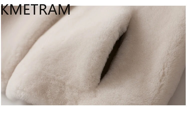 ขนสัตว์MerinoธรรมชาติSheepskin Double Facedเสื้อขนสัตว์ผู้หญิงสั้นขนสัตว์จริงฤดูหนาวเสื้อผ้าผู้หญิง 2025 Furryแจ็คเก็ต