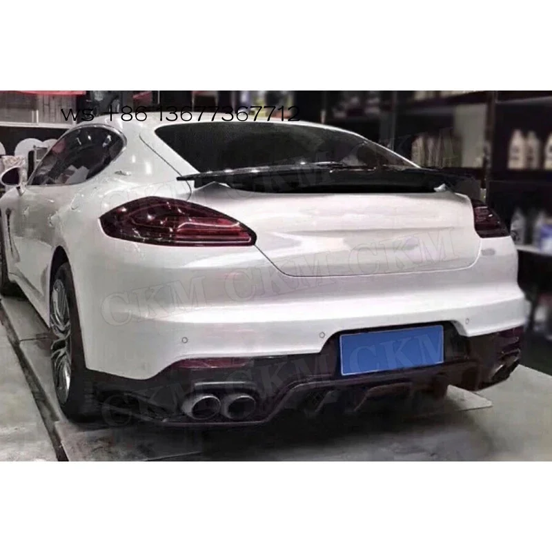 

Carbon Fiber Bumper Guard Front Lip Rear Diffuser Spoiler Side Skirts Body Kit Panamera GTS Turbo 2014 - 2017