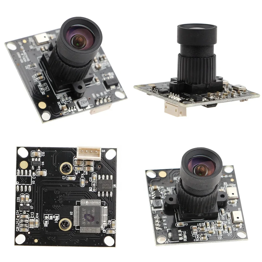 In stock High Quality OEM 5MP Sensor Omnivision Fisheye OV5640 PCB Mini USB Camera Module 2592x1944 Resolution 30FPS for
