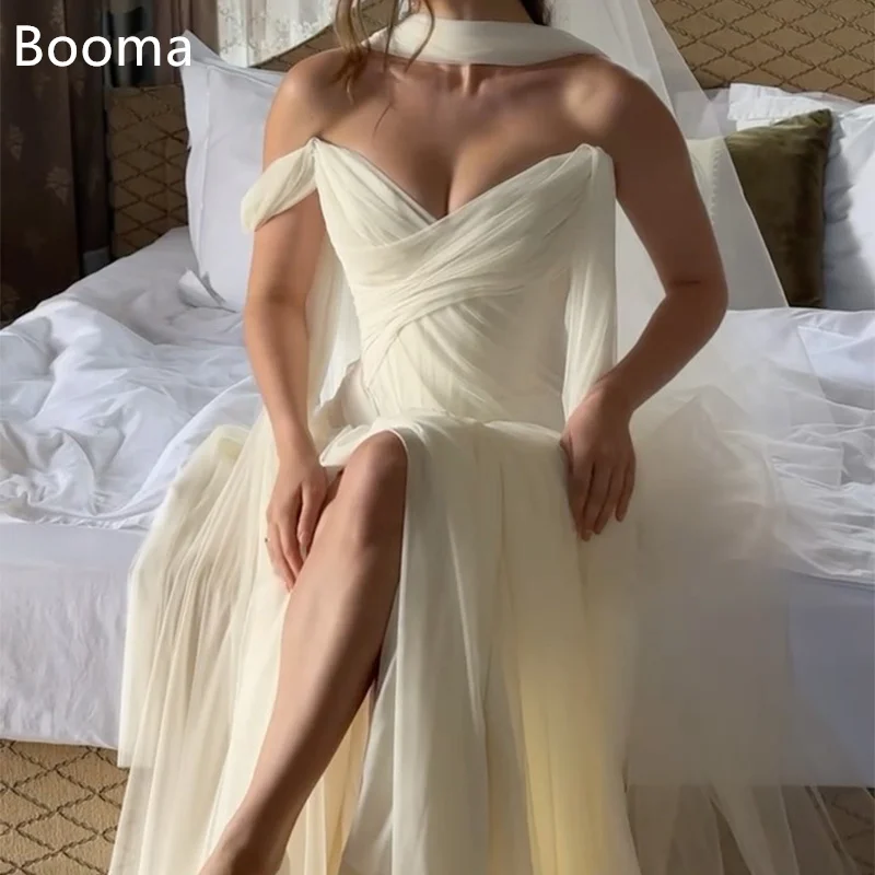 

Booma A-Line Sweetheart Pleat Sleeveless Satin Simple Wedding Dresses One-Shoulder Brides Gown Custom Made 2025