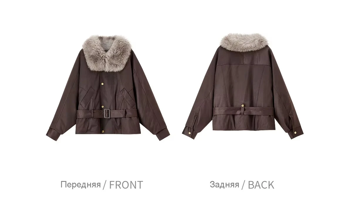 SENTUBILA Women Winter 90% White Duck Down Jacket 2026 Office Ladies Commuter Warm Faux Fur Hooded Belt jacket Woman W64YD8064