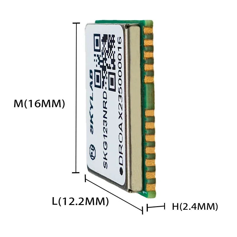 Module Gnss de positionnement de Navigation inertielle MTK double fréquence L1 + L5 industriel de haute précision