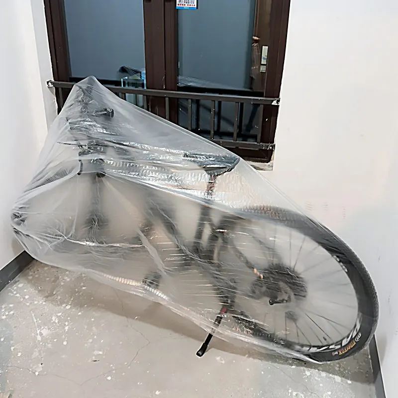 

Disposable Full Cover Dustproof Rainproof Bicycle Cover for Children's Bikes Road Bikes Single Bike Protective Suit