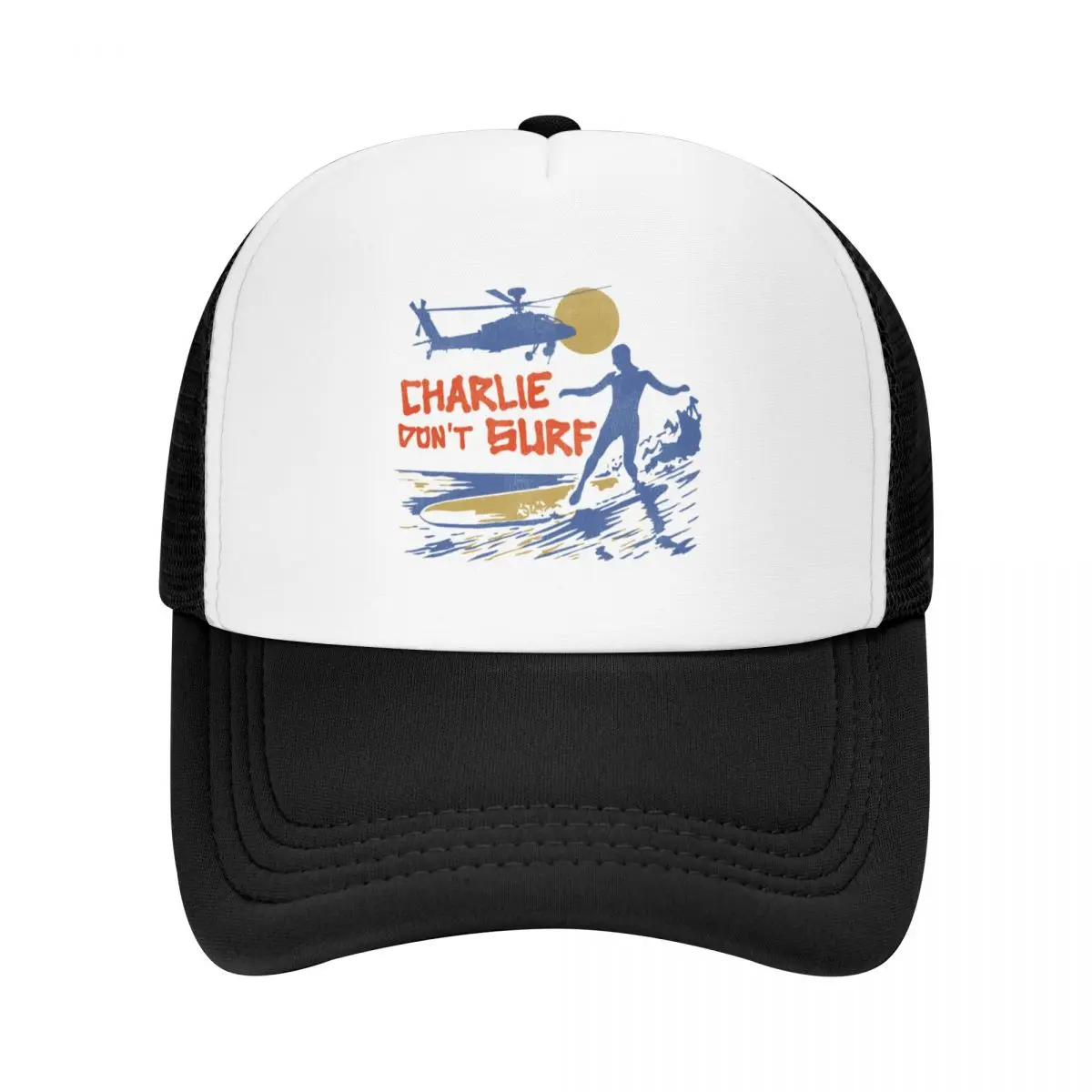

Charlie Don't Surf Baseball Cap Snap Back Hat Beach Outing Golf Wear Girl Men's