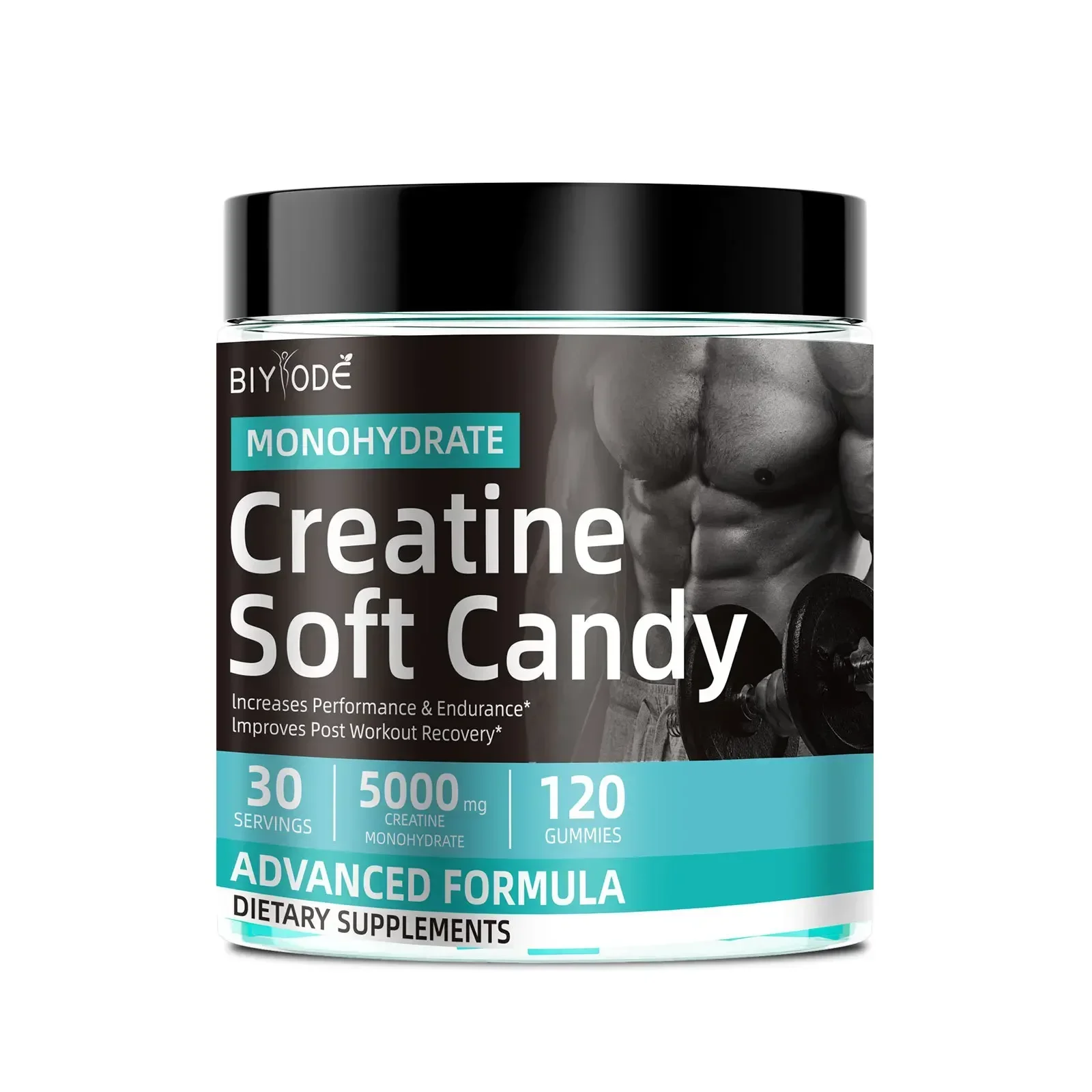 

1 bottle of one water creatine gummies to boost immunity increase energy levels endurance levels relieve fatigue health food