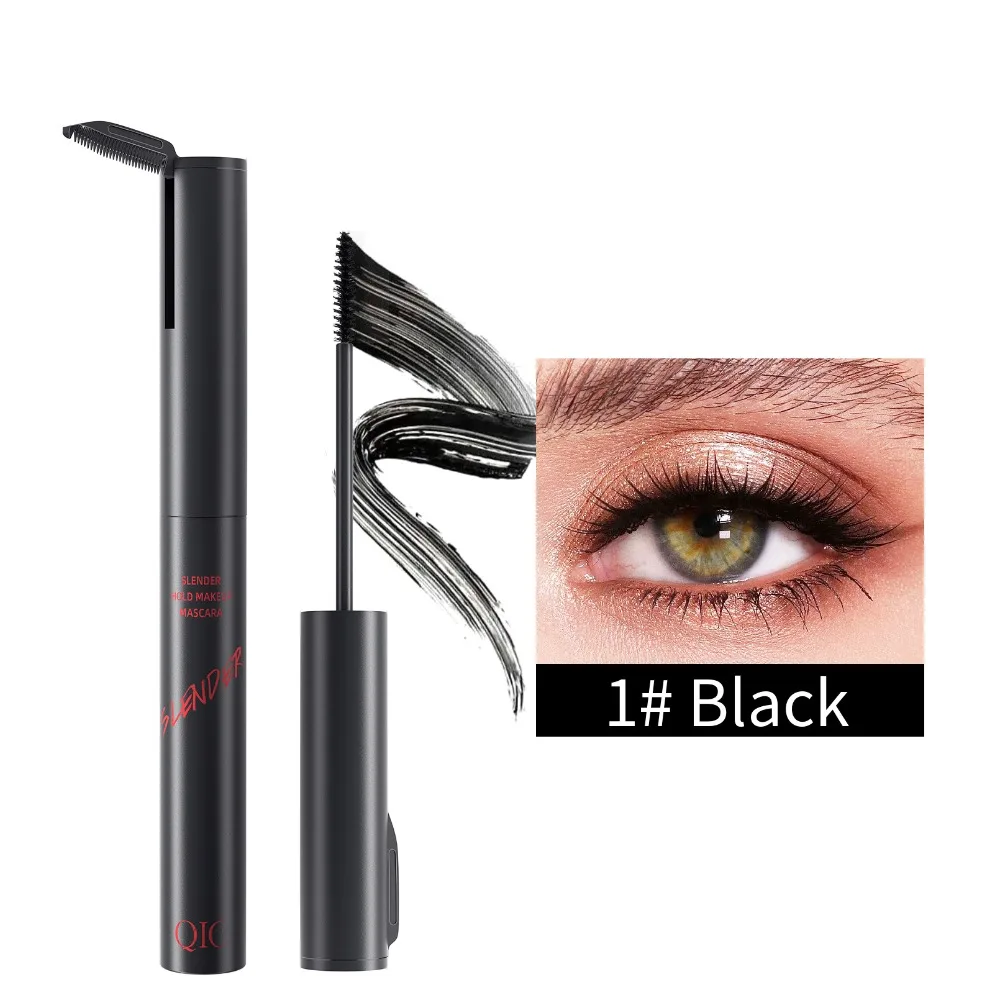 

Long Lasting Waterproof Mascara Black Ink Waterproof Eyelashes Makeup Non-Smudge Fast-Dry Lengthening Mascara Eye Makeup