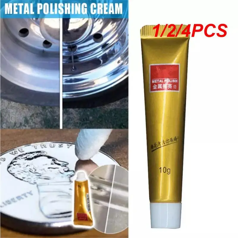 1/2/4PCS 5g/10g/15g Metal Abrasive Polish Cleaning Cream Polishing Paste Rust Remover For Iron Chrome Brass Copper Nickel