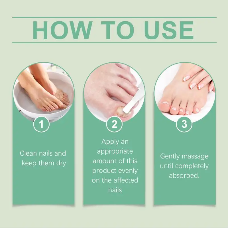 Nail Care Pen for Onychomycosis Thickening Nails Intensive Nourishment  for Feet and Hands