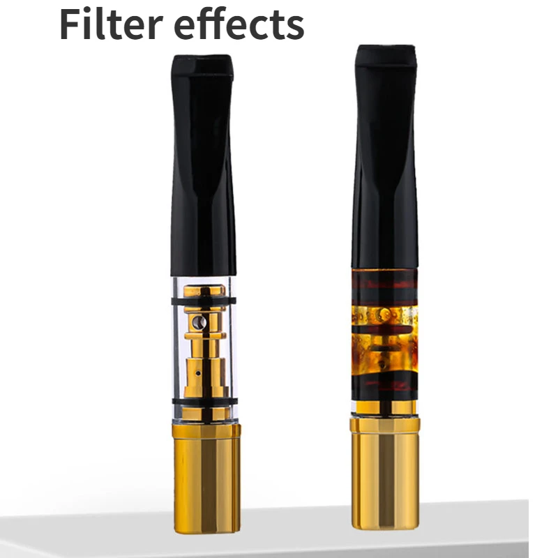 5Pcs/set Acrylic Multifunction Cigarette filter Popular Tar Filtration Smoke Mouthpiece Healthy Microfilter Hookah Pipe Men Gift