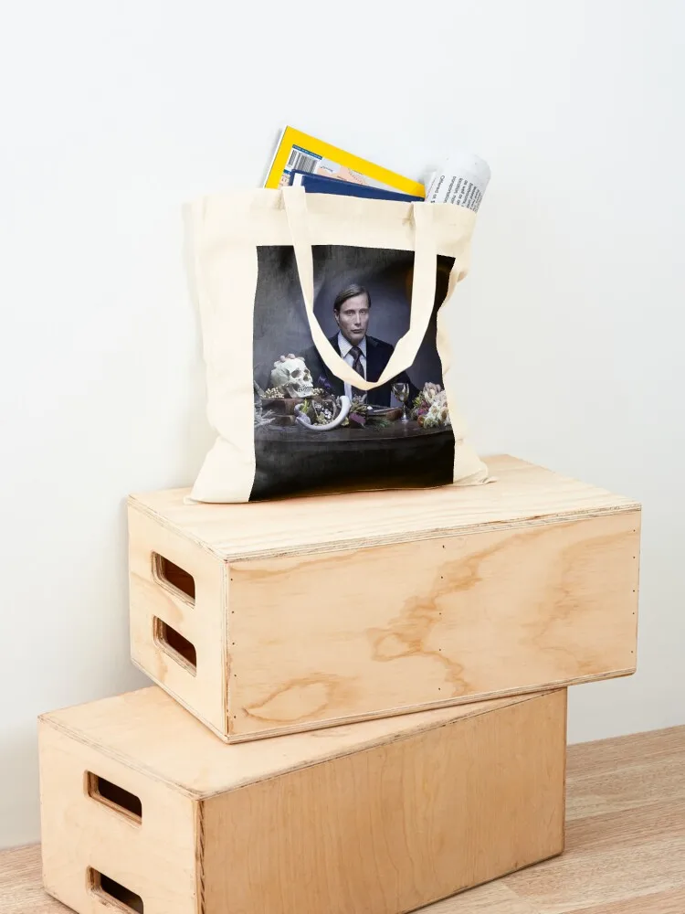 Mads Mikkelsen hannibal Tote Bag Large bags for women Women's shopper Lady bag Women's shopper bag