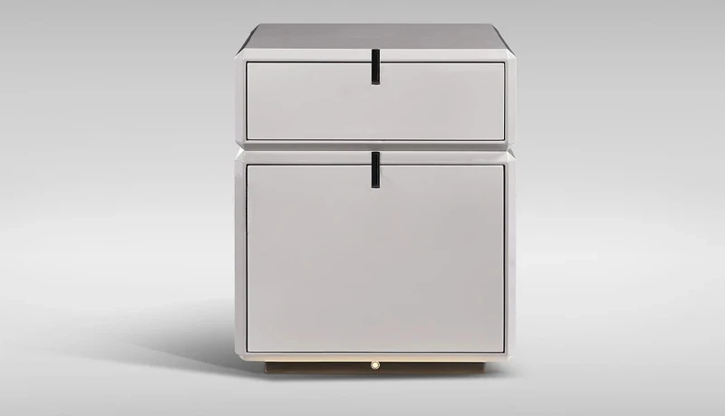 Rechargeable Touch Sensor Light Smart Bedside Table Bluetooth Speaker Safe Multifunctional Cabinet