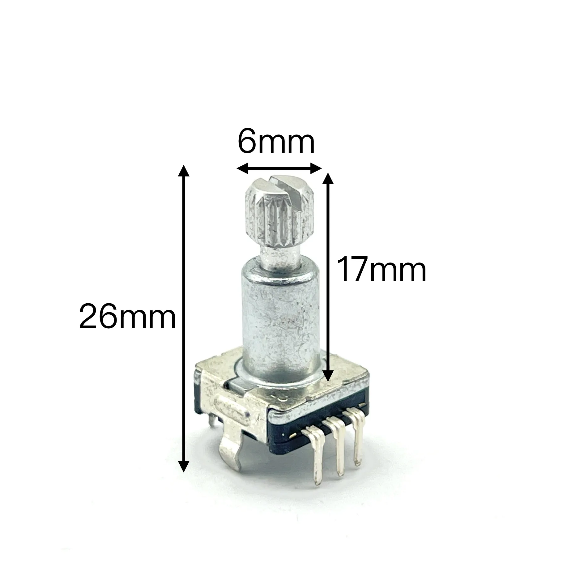 2 pcs Sunway EC11 encoder 30 positioning 15 pulse belt press switch handle length 18mm